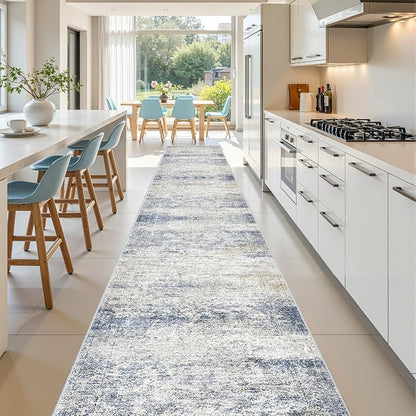 2'6 x 16' Runner Rug Non Slip, Washable Kitchen Rugs, Living Room, Extra Long - Image 3