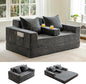 MAXYOYO Loveseat Sofa Bed, 4 in 1 Convertible Boneless Couch Folding Recliner by MAXYOYO