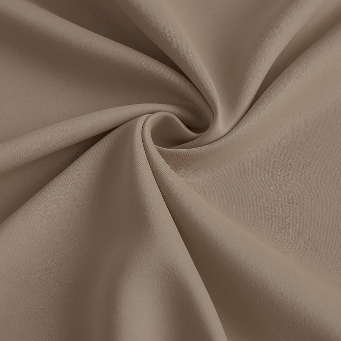 Extra Wide Pinch Pleated Blackout Living Room Bedroom Curtains, Triple Weave - Image 7