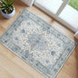 RELEANY Washable Area Rug, Small 2'x3', Water Repellent, Pet Friendly, Vintage by RELEANY