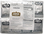 Jaipur Avenue Cardamom Chai Tea Mix Crafted with All-Natural Assam Black Tea, Cardamom, Cane Sugar, and Premium Dry Milk - Preservative-Free, Gluten-Free, Authentic Indian Chai Tea Latte (50 Packets)