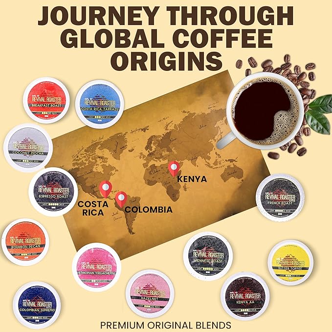 InfuSio Coffee Pods – 96 Count, Colombian Supremo (Medium Roast Coffee) Single Serve Coffee Pods for Keurig K Cup® Brewers, Compatible with Keurig 2.0 Brewers