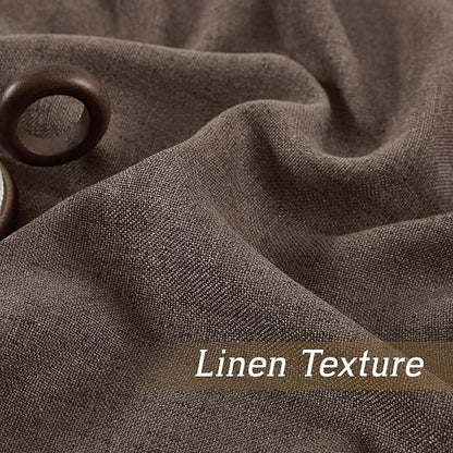 RYB HOME Sheer Curtains 102 inches, Extra Long Floor to Ceiling Curtains | Half - Image 4