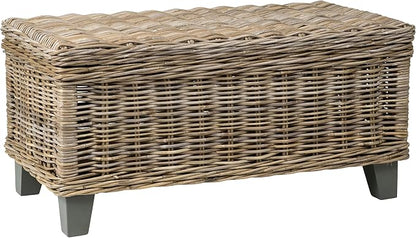 East at Main Woven Rattan Storage Coffee Table by EastatMain