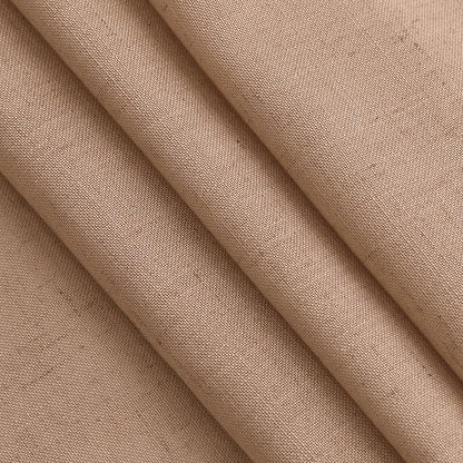Peach Linen Curtains 90 Inch Long 2 Panels - Image 4