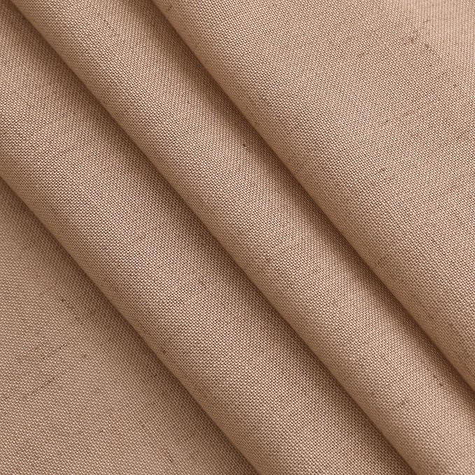 Peach Linen Curtains 84 inches Long - Image 4