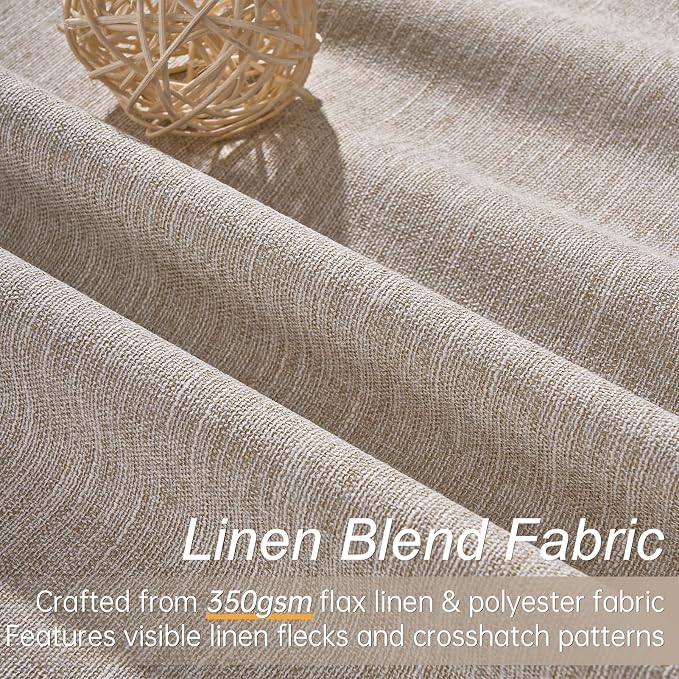 Topfinel Extra Long Custom 102 Inch Curtains, 100% Blackout Curtains Drapery - Image 3