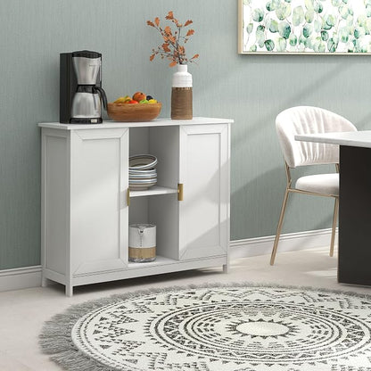 TaoHFE White Buffet Cabinet - Image 8