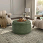 Furniture of America Lennox Modern Chenille 29-inch Round Storage Ottoman by FurnitureofAmerica