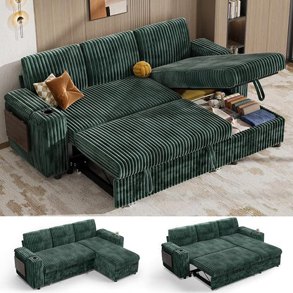 Vipbear 86" Modular Sectional Sleeper Sofa by VipbearLiving