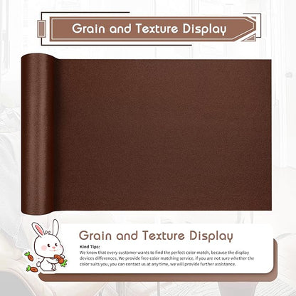 KING MOUNTAIN Leather Repair Patch, 12 x 60 Inches Self-Adhesive Repair Tape - Image 2