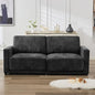 77.4" Chenille Modular Loveseat Oversized Upholstered 2 Seater Sectional Sofa by CACFTII