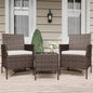 GarveeLife 3-Piece Patio Furniture Set, Rattan Outdoor Furniture by GarveeLife