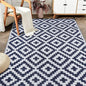 SAND MINE Reversible Mats, Plastic Straw Rug, Modern Area Rug, Large Floor Mat by SANDMIND