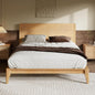 Merax Full Size Bamboo Platform Bed, Mid-Century Modern Bed Frame by Merax