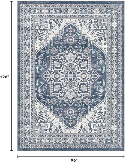 UERMEI 8x10 Area Rug for Living Room - Image 2