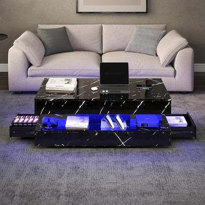 47.2" LED Smart Coffee Table - Image 7