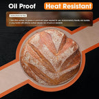 Dizywiee Silicone Bread Sling for Dutch Oven, 3-Pack Non-Stick & Easy to Clean Bread Baking Mat Set, Reusable Bread Sling with Long Handle to Transfer Sourdough, 01.3Pack Black+Orange+Red