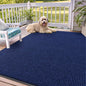 OLANLY Front Door Mat 71x47, Waterproof Heavy-Duty Indoor Outdoor Doormat | Blue by OLANLY