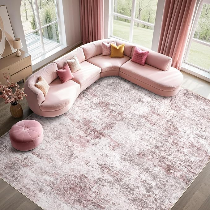 UERMEI 9x12 Washable Area Rug by UERMEI