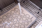 Macaron Silicone Baking Mats - Non-Stick Macaron Mat for Easy Baking | Heat Resistant & Dishwasher Safe Macaron Baking Mat | Reusable & Eco-Friendly, 1/2 Sheet Size - Pack of 4 - for Cookies & More