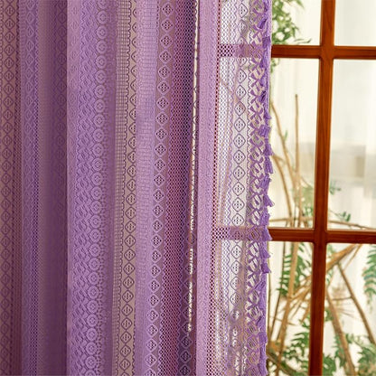 Sutuo Home Boho Curtains 2 Panels - Image 6