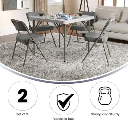Flash Furniture Hercules Series Metal Folding Chairs - Image 6