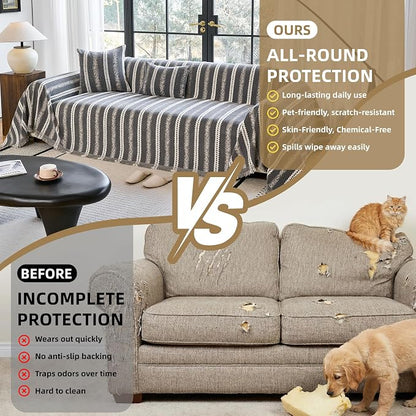 Couch Cover for Dogs Washable Sofa Cover, Sectional Couch Covers, Sofa Covers - Image 9