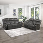 Lexicon Recliner Living Room Set, Home Theater Seating, Manual Polished by Lexicon
