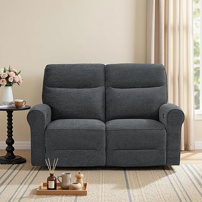 MCombo 64.6" Wall Hugger Power Loveseat Recliner Sofa - Image 2