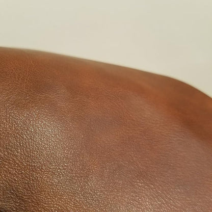 Cognac Tan Soft Faux Vegan PU {Peta Approved Vegan} Leather by The Yard - Image 3