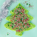 Sweets Indeed Sprinkles, Edible Sprinkle Mix, Perfect for Cake Decorations, Baking, Ice Cream, Cookies, Cupcake Topper, 4 ounces (Christmas)