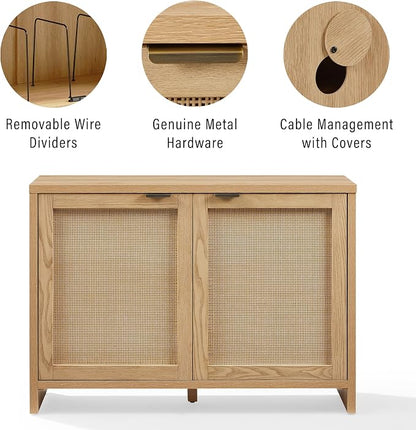 Crosley Furniture Kenji Record Player Cabinet - Image 7