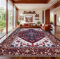 SERISSA 9x12 Washable Non Slip Boho Area Rug by SERISSAHomeDecorCollection