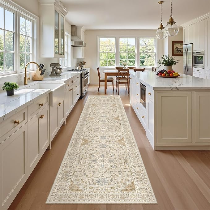 Madane Washable Runner Rugs 2x10 Long - Image 2