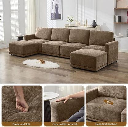 44.2" Chenille Oversized Chair - Image 5