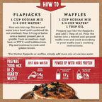 Kodiak Cakes Power Cakes Protein Pancake Mix & Waffle Mix - 100% Whole Grain - Blueberry (Pack of 6)