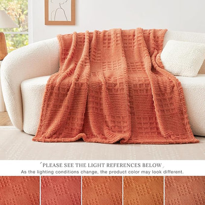 EXQ Home Fleece Throw Blanket for Couch or Bed - Image 7