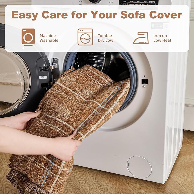 Couch Cover for Dogs Washable Sofa Cover, Sectional Couch Covers, Sofa Covers - Image 7