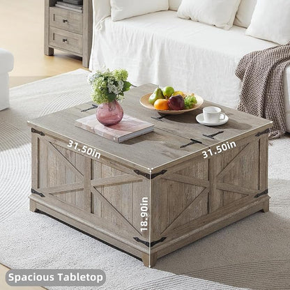 Joaxswe Farmhouse Coffee Table - Image 2