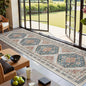 2.5x10 Kitchen Runner Rug Non Slip Vintage Washable Rugs, Carpet Runner by Restydon
