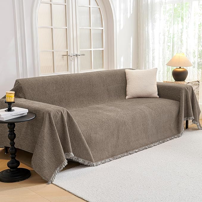 MYSKY HOME Couch Cover for Dogs, Washable Couch Covers, Non Slip Couch Sofa by MYSKYHOME
