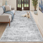 Soalmost Washable Hallway Runner Rug 4x8 Kitchen Entry Rugs Non-Slip, Foldable by Soalmost