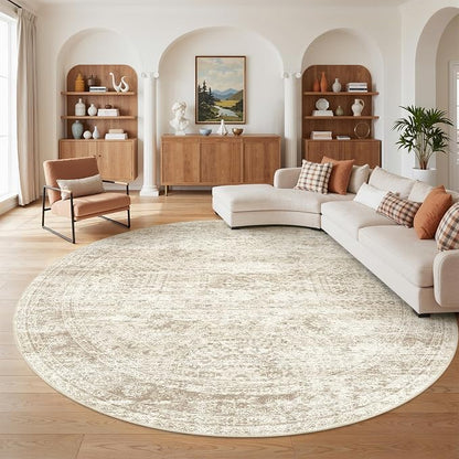 9ft Round Rug, Large Circle Rug - Image 5