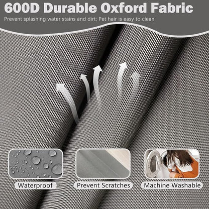 Sqodok Patio Cushion Cover 24x24 inch, Outdoor Seat Cushion Slip Cover - Image 4