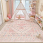 Pink Rugs for Bedroom-8x10 Area Rugs for Living Room, Girls Room | Washable by Zesthome