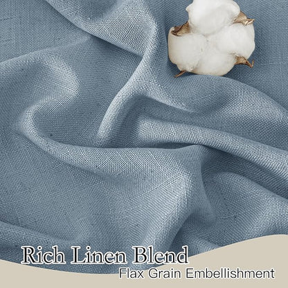 RYB HOME Sheer Curtains 108 inches, Extra Long Floor to Ceiling Curtains | - Image 3