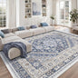 10x12 Area Rugs for Living Room, Large Washable Rug, Dining Room, Low Pile by Zesthome