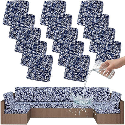 Smiry Waterproof Patio Cushion Covers, Stretch Outdoor Furniture Covers | Couch by Smiry