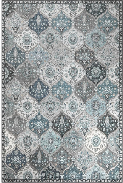 Lahome Moroccan Washable Area Rug 6x9, Large Soft Living Room Bedroom Rugs | - Image 8